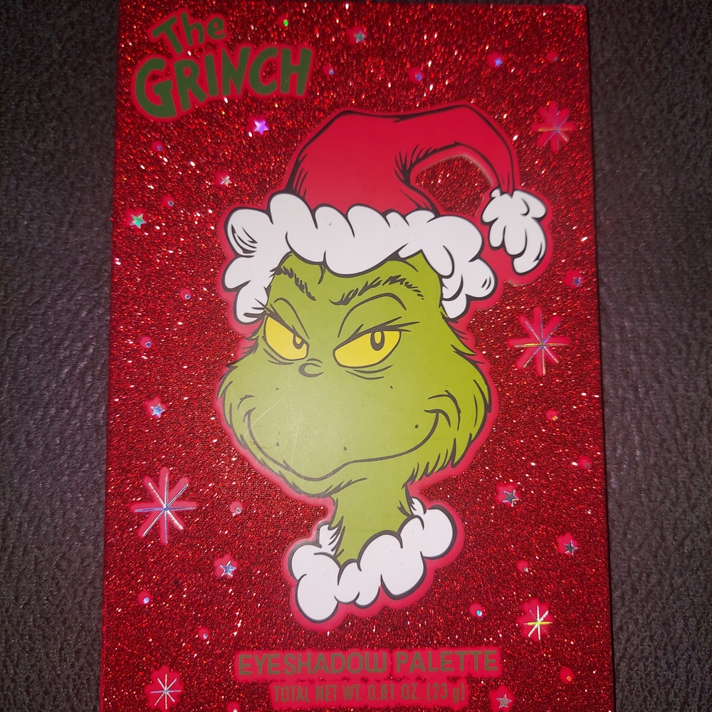 The Grinch Eyeshadow Palette - Red